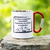 kanche-s-karabiner-za-planinari-podarak-rila-planina Thermo mug with Rila mountain poem and carabiner handle