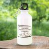 termo-butilka-za-planina-metalna-rila Lightweight aluminum water bottle (400ml) with a mountain-themed design and an inspiring quote.