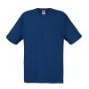 Navy blue cotton promotional t-shirt for custom printing, embroidery and corporate branding