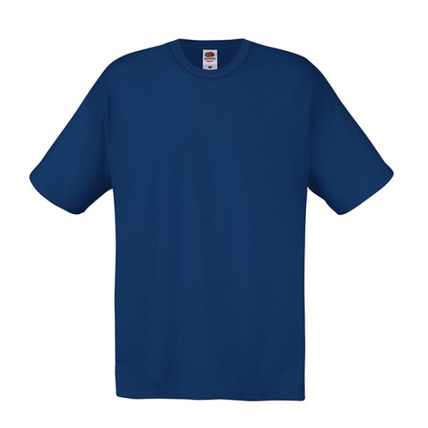 Navy blue cotton promotional t-shirt for custom printing, embroidery and corporate branding