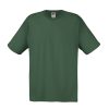 Bottle green cotton promotional t-shirt for custom printing, embroidery and corporate branding