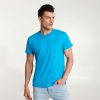 byudzhetna-turquoise-blue-teniska-150g-100-pamuk-za-pechat-i-brandirane Budget turquoise blue cotton t-shirt 150 g/m² made from 100% cotton for custom printing, promotional campaigns and corporate branding