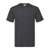 Kids dark heather grey cotton t-shirt for custom printing, embroidery and promotional branding, 165 g/m²