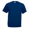 Heavy cotton navy blue t-shirt for custom printing, embroidery and corporate branding, 165 g/m²