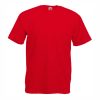 Heavy cotton red t-shirt for custom printing, embroidery and corporate branding, 165 g/m²