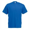 Heavy cotton royal blue t-shirt for custom printing, embroidery and corporate branding, 165 g/m²