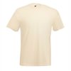 Heavy cotton natural beige t-shirt for custom printing, embroidery and corporate branding, 165 g/m²