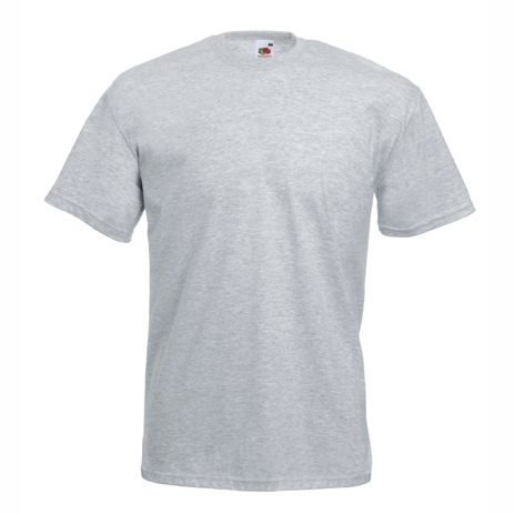 Heavy cotton heather grey t-shirt for custom printing, embroidery and corporate branding, 165 g/m²