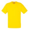 Heavy cotton bright yellow t-shirt for custom printing, embroidery and corporate branding, 165 g/m²