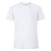 premium-byala-teniska-195g-za-pechat-i-brandirane Premium heavyweight white cotton t-shirt for custom printing, embroidery and corporate branding, 195 g/m²