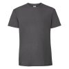 premium-grafitnosiva-teniska-195g-za-pechat-i-brandirane Premium heavyweight light graphite cotton t-shirt for custom printing, embroidery and corporate branding, 195 g/m²