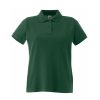damska-forest-green-polo-teniska-100-pamuk-za-brandirane Women's Forest Green 100% cotton polo shirt for corporate workwear, branding, embroidery, DTF printing and promotional clothing.