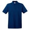 mazhka-tamnosinya-polo-teniska-100-pamuk Men's navy blue cotton polo shirt made from 100% cotton budget polo suitable for workwear, promotional clothing and custom printing