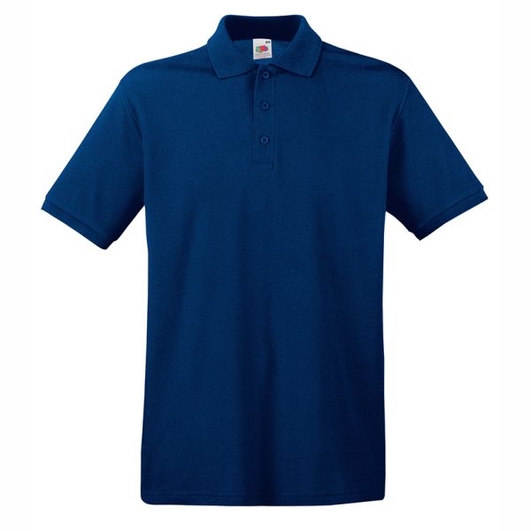 mazhka-tamnosinya-polo-teniska-100-pamuk Men's navy blue cotton polo shirt made from 100% cotton budget polo suitable for workwear, promotional clothing and custom printing