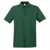 mazhka-tumnozelena-polo-teniska-100-pamuk Men's bottle green cotton polo shirt made from 100% cotton budget polo suitable for printing, workwear and promotional clothing