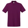 mazhka-bordo-polo-teniska-100-pamuk Men's burgundy cotton polo shirt made from 100% cotton budget polo suitable for printing, workwear and promotional clothing