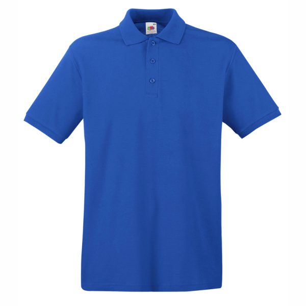 mazhka-kralskosinya-polo-teniska-100-pamuk Men's royal blue cotton polo shirt made from 100% cotton budget polo suitable for printing, workwear and promotional clothing