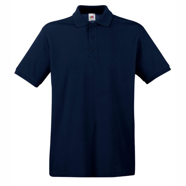 mazhka-tumnosinya-polo-teniska-100-pamuk Men's deep navy cotton polo shirt made from 100% cotton budget polo suitable for printing, workwear and promotional clothing