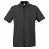 mazhka-grafitena-polo-teniska-100-pamuk Men's graphite polo shirt made from 100% cotton budget polo with collar suitable for printing, workwear and promotional clothing