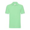 mazhka-mint-polo-teniska-100-pamuk Men's neo mint cotton polo shirt short sleeve budget polo shirt made from 100% cotton suitable for printing and corporate clothing