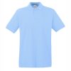 mazhka-nebesnosinya-polo-teniska-100-pamuk Men's sky blue cotton polo shirt short sleeve budget polo shirt made from 100% cotton suitable for printing and corporate clothing