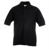 detska-cherna-polo-teniska-s-yaka-60-pamuk-40-poliester Kids' black polo shirt with collar made from 60% cotton and 40% polyester for school uniforms, embroidery, custom printing and team apparel.