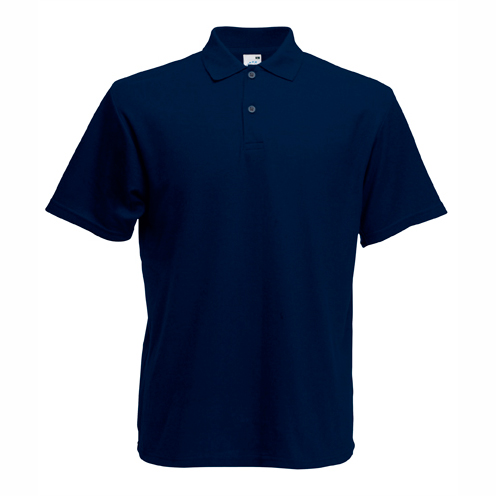 detska-deep-navy-polo-teniska-s-yaka-60-pamuk-40-poliester Kids' Deep Navy polo shirt with collar made from 60% cotton and 40% polyester for school uniforms, embroidery, custom printing and team apparel.