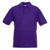 detska-purple-polo-teniska-s-yaka-60-pamuk-40-poliester Kids' Purple polo shirt with collar made from 60% cotton and 40% polyester for school uniforms, embroidery, custom printing and team apparel.