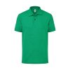 detska-retro-heather-green-polo-teniska-s-yaka-60-pamuk-40-poliester Kids' Retro Heather Green polo shirt with collar made from 60% cotton and 40% polyester for school uniforms, embroidery, custom printing and team apparel.