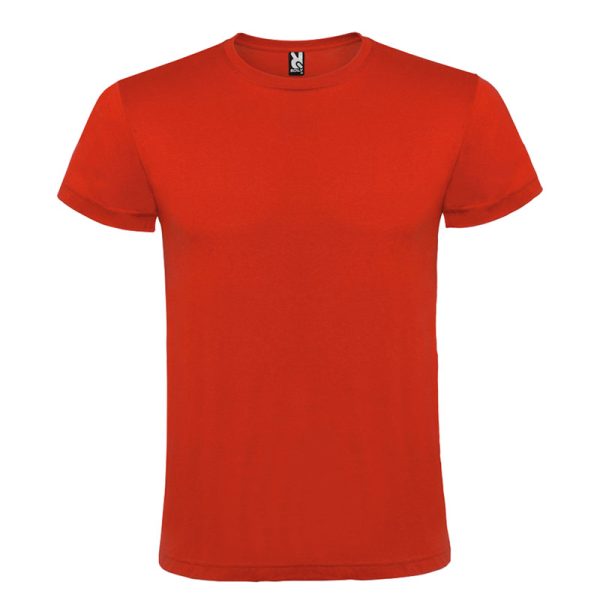 byudzhetna-chervena-teniska-150g-100-pamuk-za-pechat-i-brandirane Budget red cotton t-shirt 150 g/m² made from 100% cotton for custom printing, promotional campaigns and corporate branding