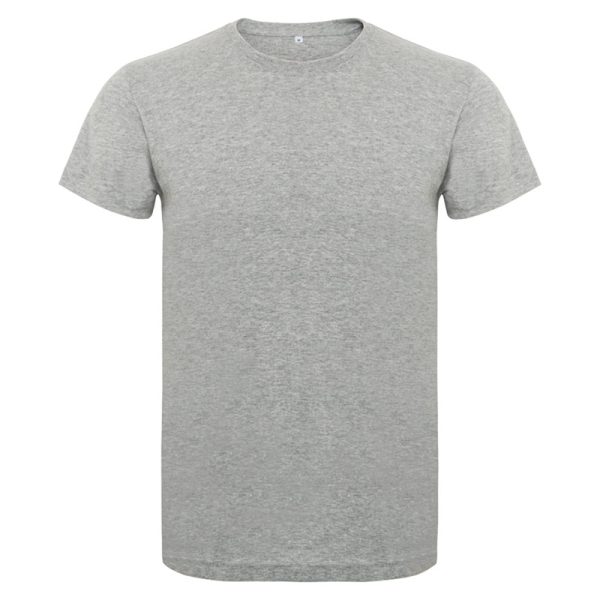 byudzhetna-siva-melanzh-teniska-150g-100-pamuk-za-pechat-i-brandirane Budget heather grey cotton t-shirt 150 g/m² made from 100% cotton for custom printing, promotional events and corporate branding