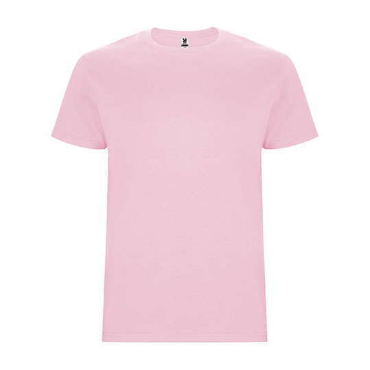 premium-svetlorozova-teniska-190g-za-pechat-i-brandirane Premium light pink cotton t-shirt 190 g/m² for custom printing, embroidery and corporate branding