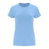 damska-sky-blue-teniska-170g-100-pamuk-za-pechat-i-brandirane Women's sky blue cotton t-shirt 170 g/m² made from 100% cotton for custom printing, promotional clothing and corporate branding