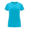 damska-azure-blue-teniska-170g-100-pamuk-za-pechat-i-brandirane Women's azure blue cotton t-shirt 170 g/m² made from 100% cotton for custom printing, promotional clothing and corporate branding