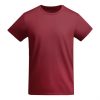 Premium organic cotton t-shirt in burgundy 175 g/m² made from high-quality organic cotton for sustainable custom printing and corporate branding