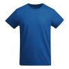Premium organic cotton t-shirt in royal blue 175 g/m² made from high-quality organic cotton for sustainable custom printing and corporate branding