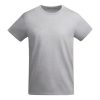 Premium organic cotton t-shirt in heather grey 175 g/m² made from high-quality organic cotton for sustainable custom printing and corporate branding