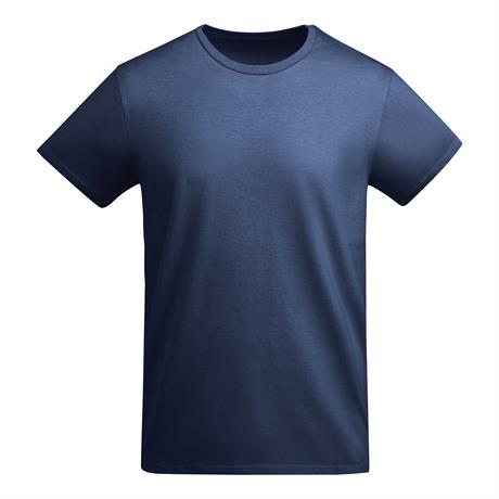 Premium organic cotton t-shirt in deep navy 175 g/m² made from high-quality organic cotton for sustainable custom printing and corporate branding