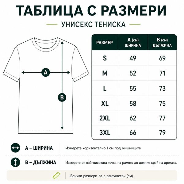 Тениска Rolly Органичен памук 175гр
