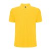 mazhka-zhalta-polo-teniska-sunflower-60-pamuk-40-poliester Sunflower yellow polo shirt with classic collar made from 60 percent cotton and 40 percent polyester blend with a clean modern design