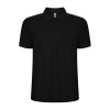 cherna-mazhka-polo-teniska-60-pamuk-40-poliester Black polo shirt with classic collar made from 60 percent cotton and 40 percent polyester blend with a clean and professional design