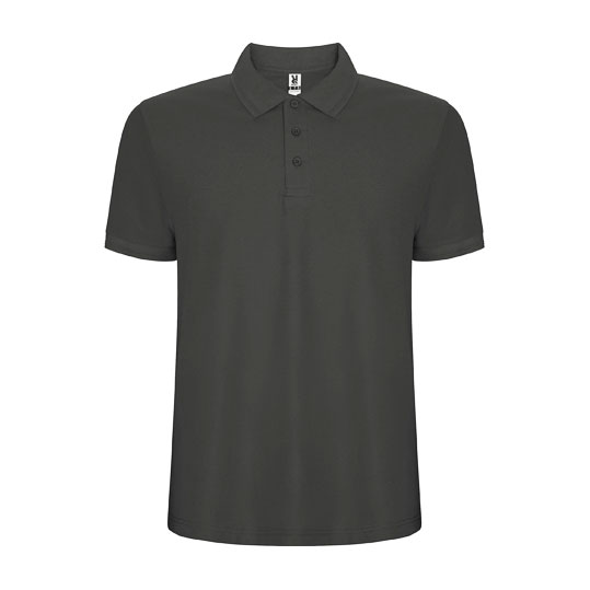 grafitena-mazhka-polo-teniska-light-graphite-60-pamuk-40-poliester Light graphite polo shirt with classic collar made from 60 percent cotton and 40 percent polyester blend featuring a modern and versatile design