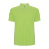 svetlozelena-mazhka-polo-teniska-lime-60-pamuk-40-poliester Lime green polo shirt with classic collar made from 60 percent cotton and 40 percent polyester blend featuring a fresh and modern design