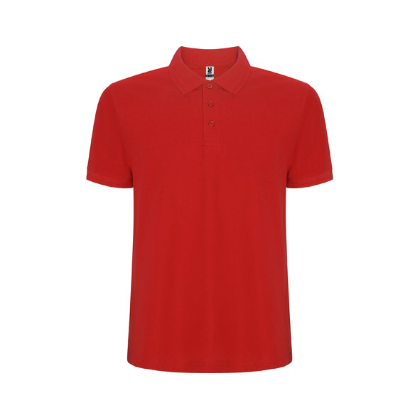 detska-red-polo-teniska-s-yaka-65-pamuk-35-poliester Kids' Red polo shirt with collar made from 65% cotton and 35% polyester for school uniforms, embroidery, custom printing and team apparel.