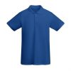 mazhka-sinya-polo-teniska-210gr-organichen-pamuk Men's royal blue organic cotton polo shirt 210 g/m² premium quality short sleeve suitable for printing embroidery and corporate clothing