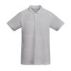 mazhka-siva-polo-teniska-210gr-organichen-pamuk Men's heather grey organic cotton polo shirt 210 g/m² premium quality short sleeve suitable for printing embroidery and corporate clothing