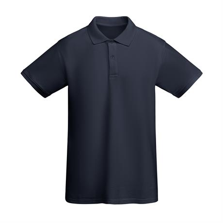 mazhka-tumnosinya-polo-teniska-210gr-organichen-pamuk Men's deep navy organic cotton polo shirt 210 g/m² premium quality short sleeve suitable for printing embroidery and corporate clothing