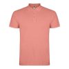 Men's clay orange polo shirt made from 100% cotton premium quality short sleeve classic collar suitable for embroidery, printing and corporate clothing