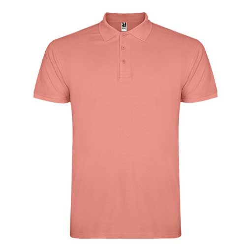Men's clay orange polo shirt made from 100% cotton premium quality short sleeve classic collar suitable for embroidery, printing and corporate clothing