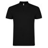 Men's black polo shirt made from 100% cotton premium quality short sleeve classic collar suitable for embroidery, printing and corporate clothing